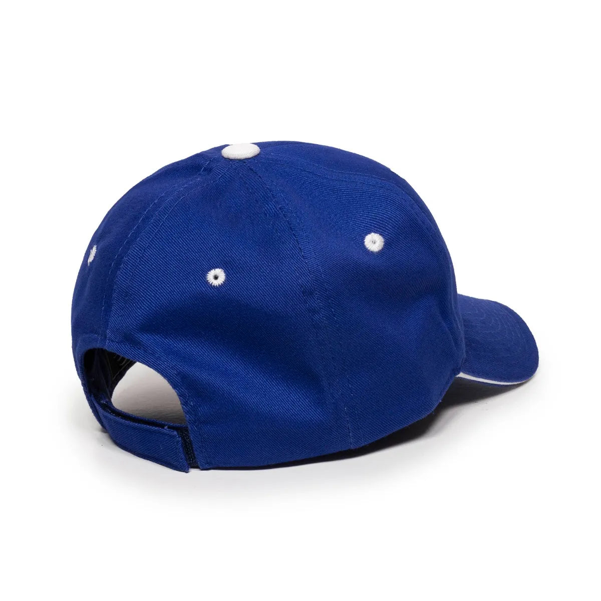 Outdoor Cap GL-845 Contrasting Button and Eyelets Structured Solid Back Hat Unisex Accessories Hats & Caps
