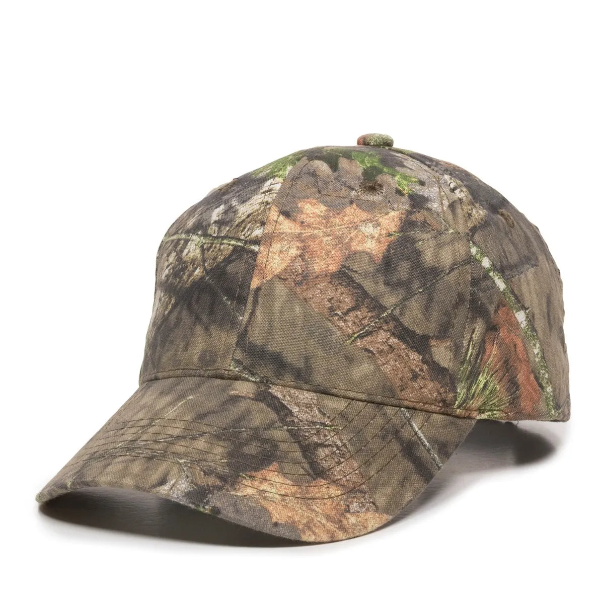 Outdoor Cap 350 Canvas Camo Structured Solid Back Hat Unisex Accessories Hats & Caps