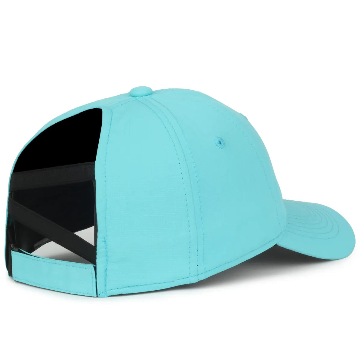 Outdoor Cap PNY-900U Ponytail Opening Unstructured Solid Panel Hat Unisex Accessories Hats & Caps