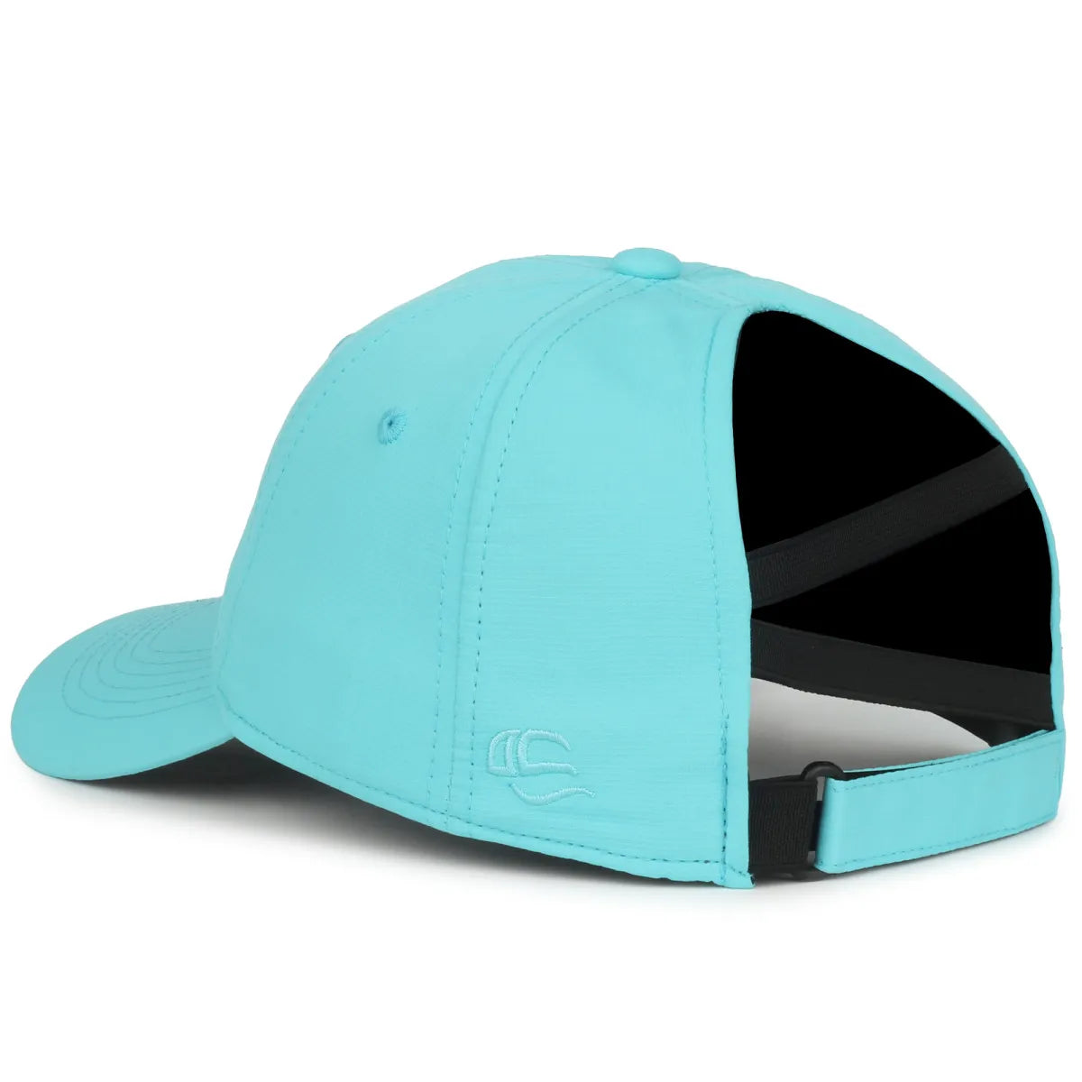 Outdoor Cap PNY-900U Ponytail Opening Unstructured Solid Panel Hat Unisex Accessories Hats & Caps