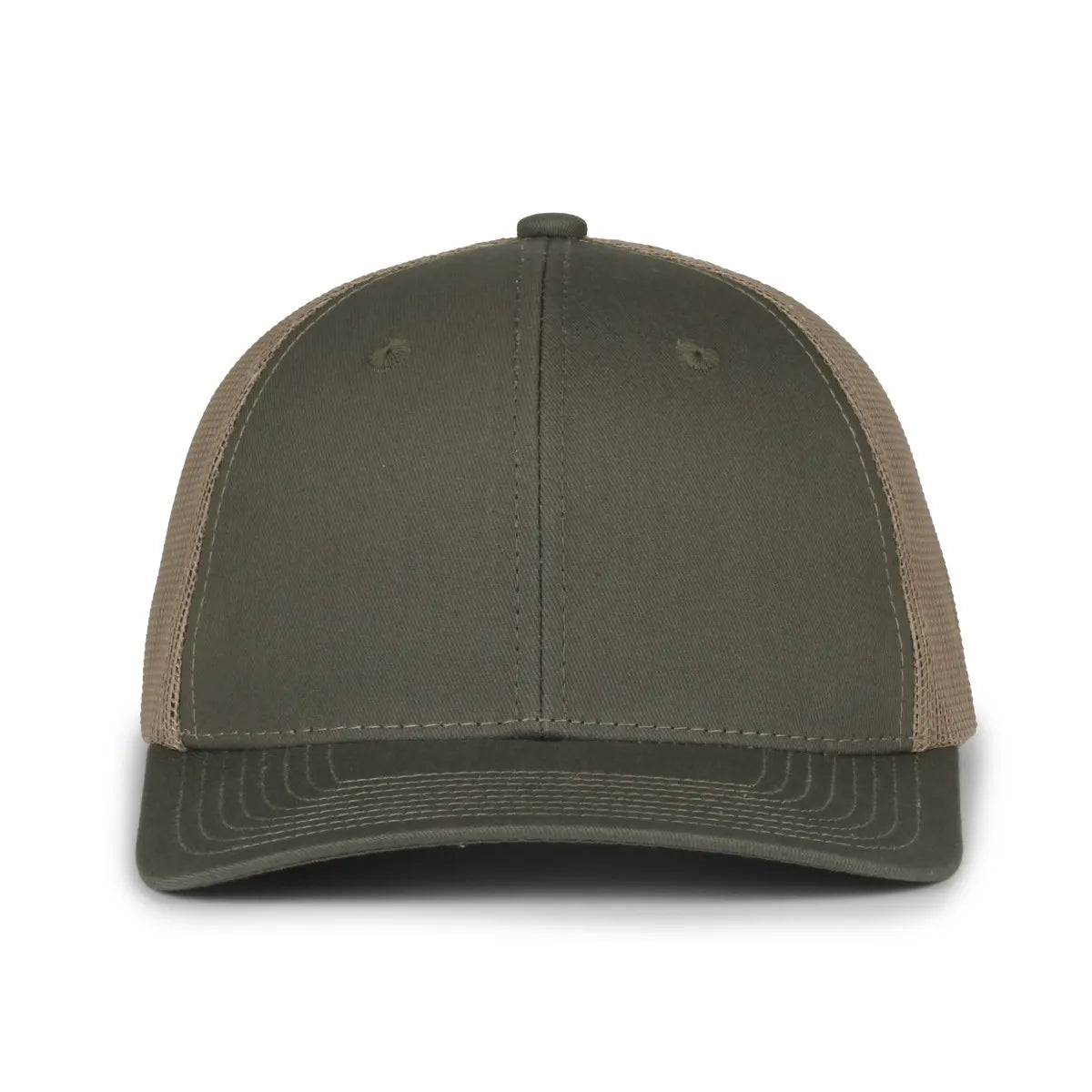 Outdoor Cap MB2020 Contrast Construction Stitch Structured Trucker Hat Unisex Accessories Hats & Caps