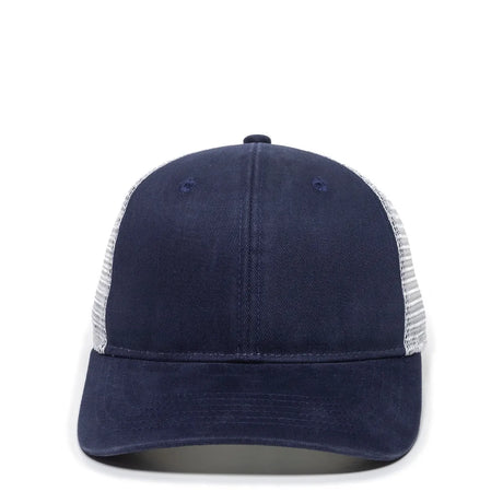 Outdoor Cap PNY-100M Heavy Washed Structured Trucker Hat Unisex Accessories Hats & Caps