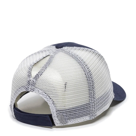 Outdoor Cap PNY-100M Heavy Washed Structured Trucker Hat Unisex Accessories Hats & Caps