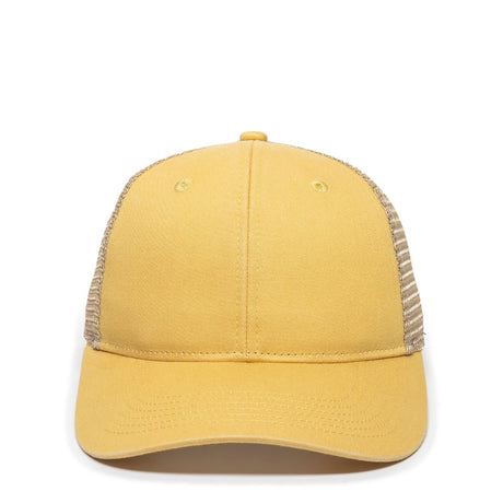 Outdoor Cap PNY-100M Heavy Washed Structured Trucker Hat Unisex Accessories Hats & Caps