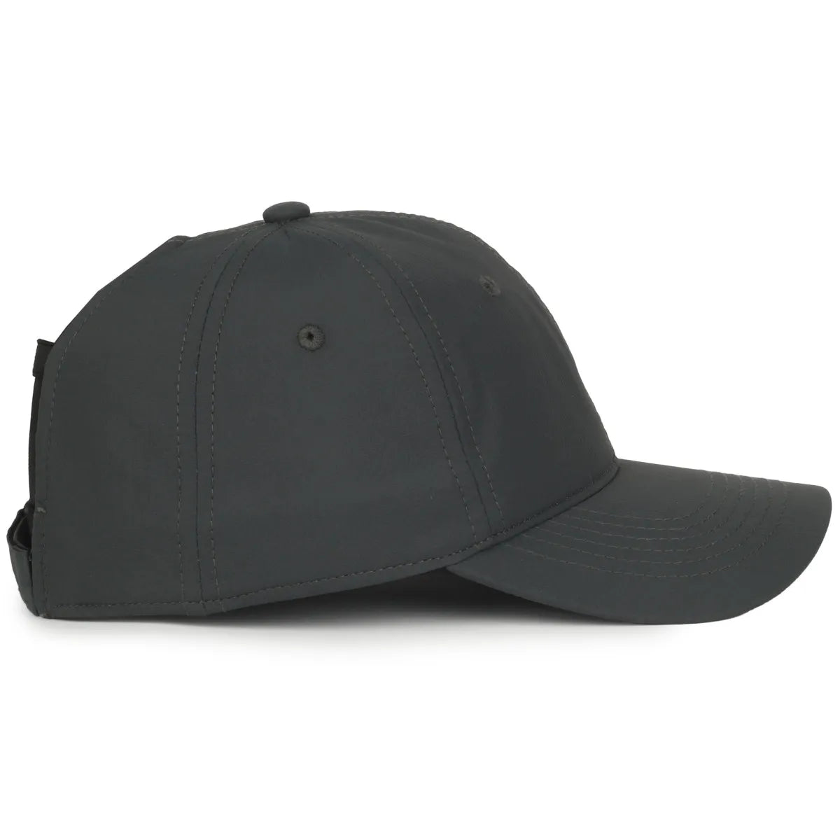 Outdoor Cap PNY-900U Ponytail Opening Unstructured Solid Panel Hat Unisex Accessories Hats & Caps