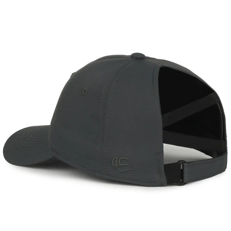 Outdoor Cap PNY-900U Ponytail Opening Unstructured Solid Panel Hat Unisex Accessories Hats & Caps