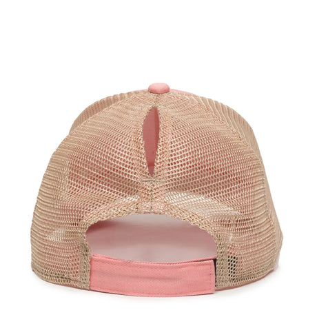 Outdoor Cap PNY-100M Heavy Washed Structured Trucker Hat Unisex Accessories Hats & Caps