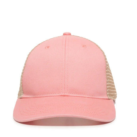 Outdoor Cap PNY-100M Heavy Washed Structured Trucker Hat Unisex Accessories Hats & Caps