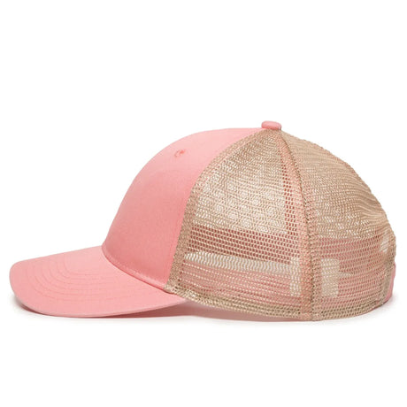 Outdoor Cap PNY-100M Heavy Washed Structured Trucker Hat Unisex Accessories Hats & Caps