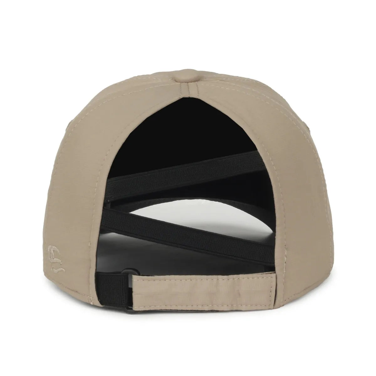 Outdoor Cap PNY-900U Ponytail Opening Unstructured Solid Panel Hat Unisex Accessories Hats & Caps