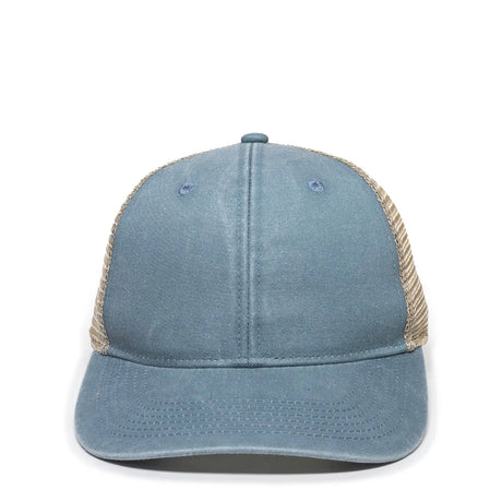 Outdoor Cap PNY-100M Heavy Washed Structured Trucker Hat Unisex Accessories Hats & Caps