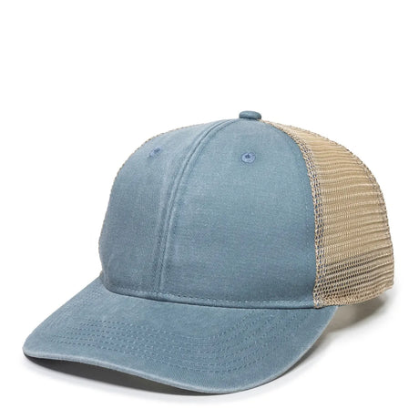 Outdoor Cap PNY-100M Heavy Washed Structured Trucker Hat Unisex Accessories Hats & Caps