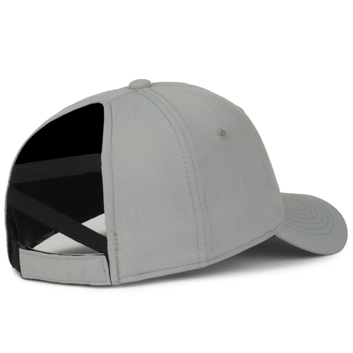 Outdoor Cap PNY-900U Ponytail Opening Unstructured Solid Panel Hat Unisex Accessories Hats & Caps