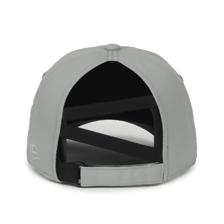 Outdoor Cap PNY-900U Ponytail Opening Unstructured Solid Panel Hat Unisex Accessories Hats & Caps