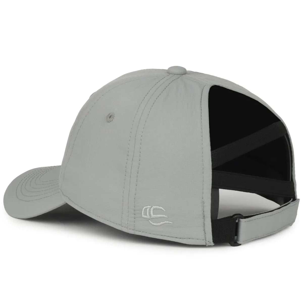 Outdoor Cap PNY-900U Ponytail Opening Unstructured Solid Panel Hat Unisex Accessories Hats & Caps