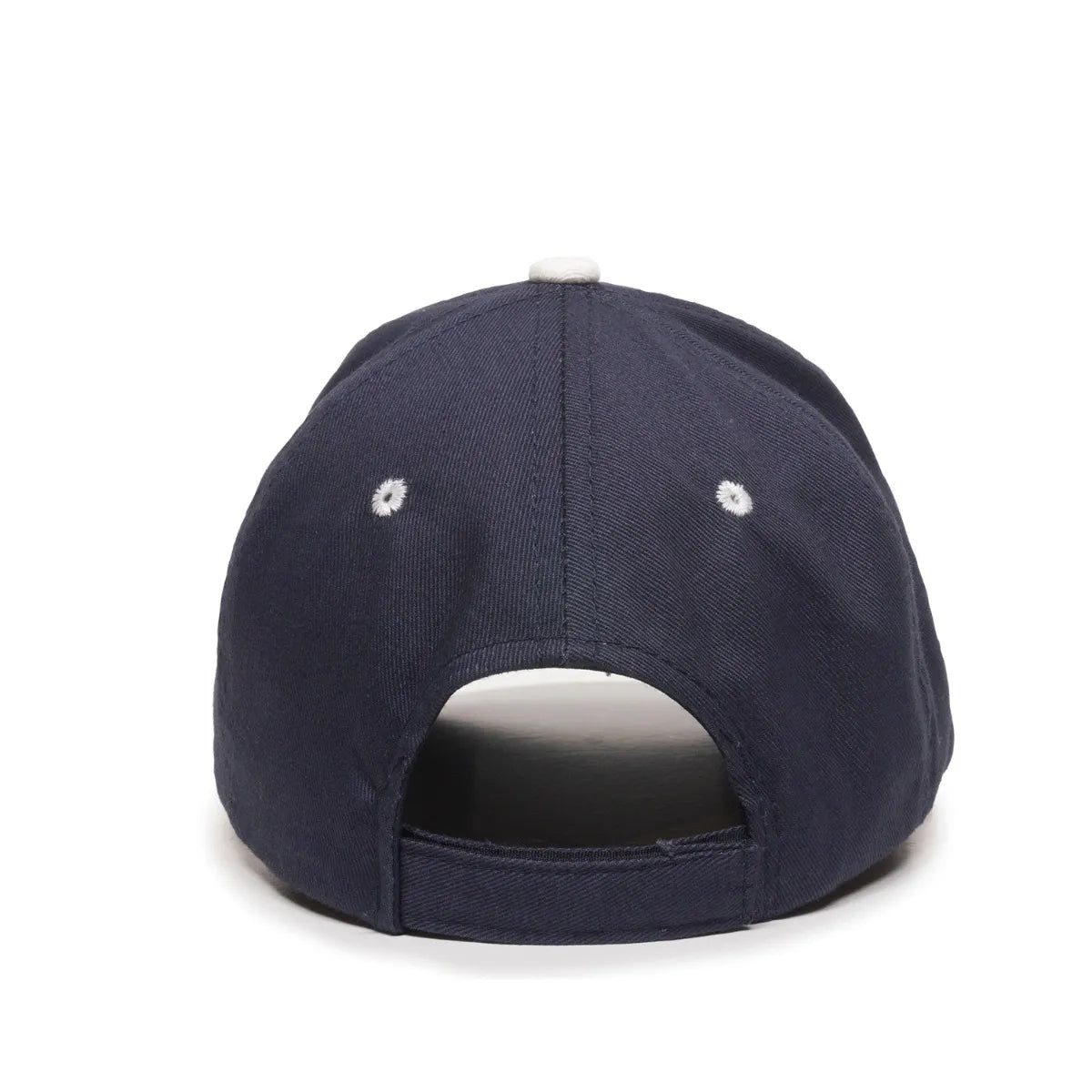 Outdoor Cap GL-845 Contrasting Button and Eyelets Structured Solid Back Hat Unisex Accessories Hats & Caps