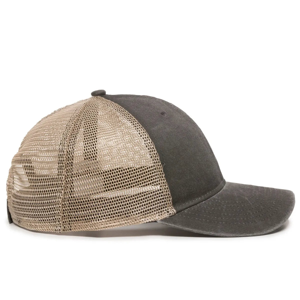 Outdoor Cap PNY-100M Heavy Washed Structured Trucker Hat Unisex Accessories Hats & Caps