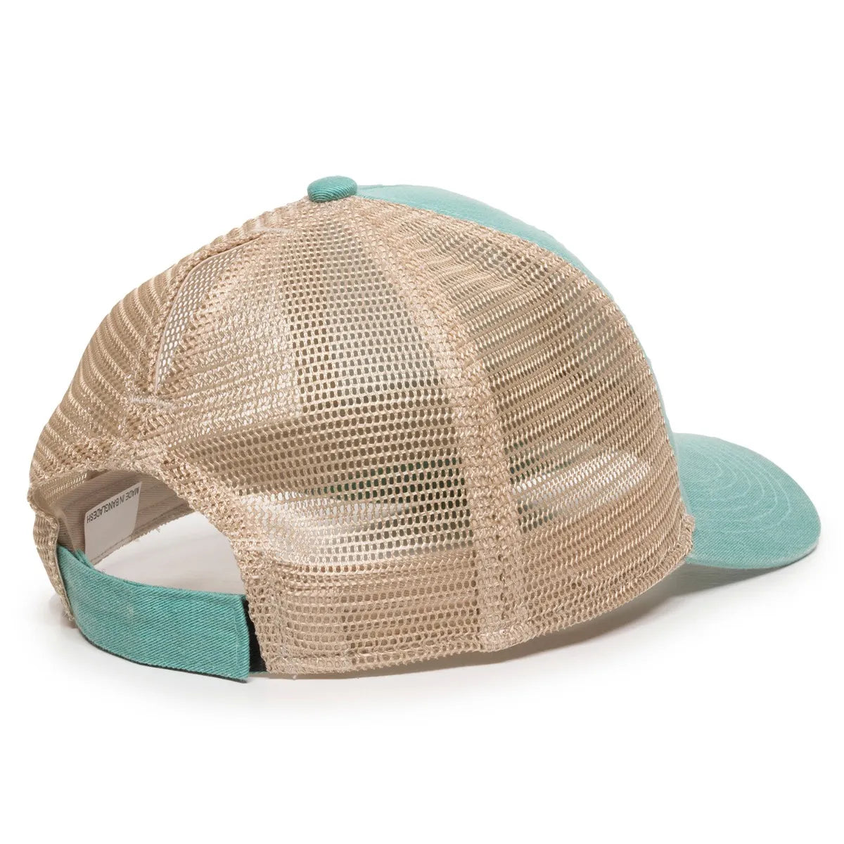 Outdoor Cap PNY-100M Heavy Washed Structured Trucker Hat Unisex Accessories Hats & Caps