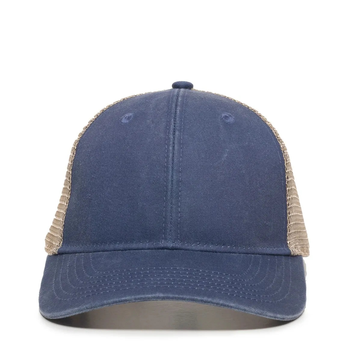 Outdoor Cap PNY-100M Heavy Washed Structured Trucker Hat Unisex Accessories Hats & Caps