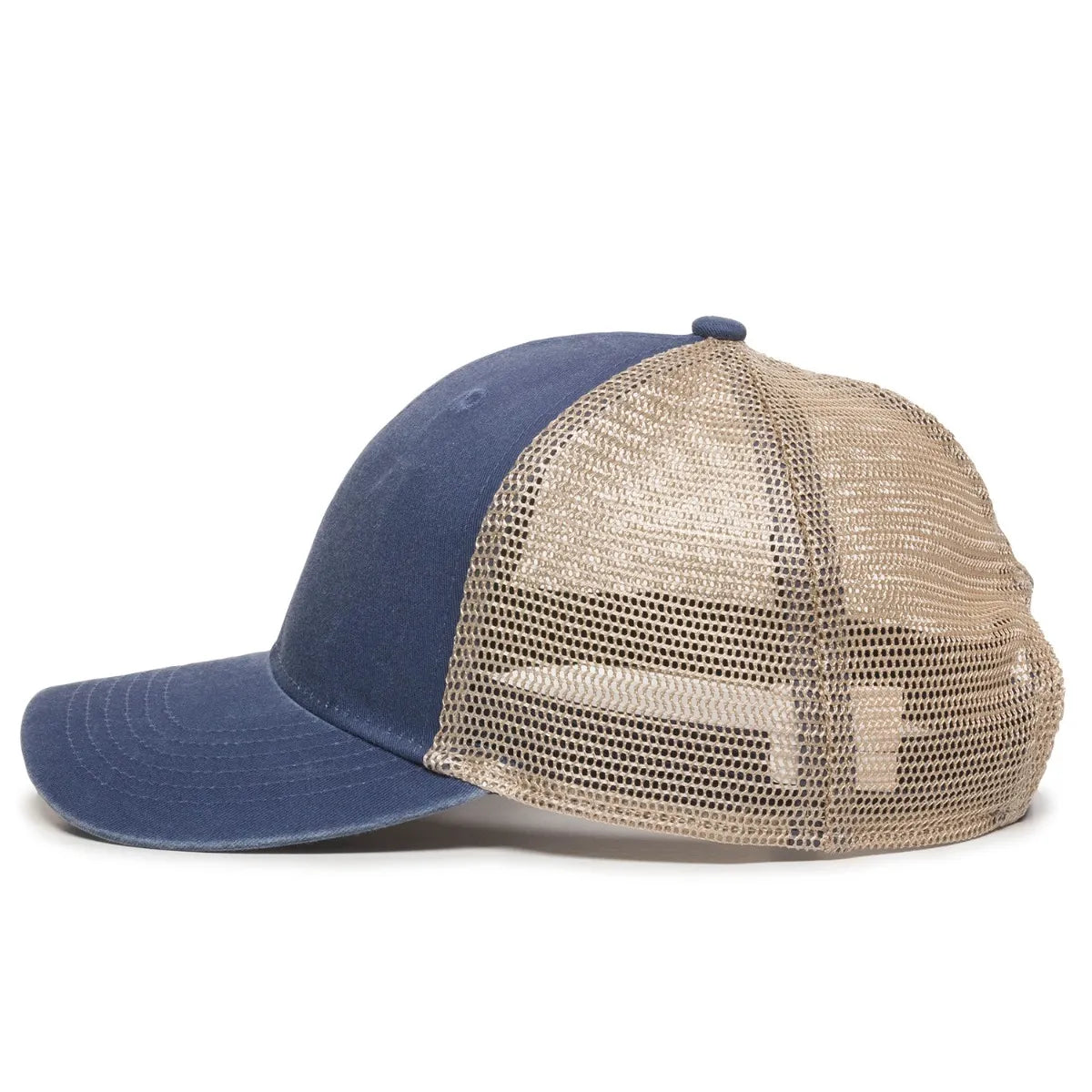 Outdoor Cap PNY-100M Heavy Washed Structured Trucker Hat Unisex Accessories Hats & Caps