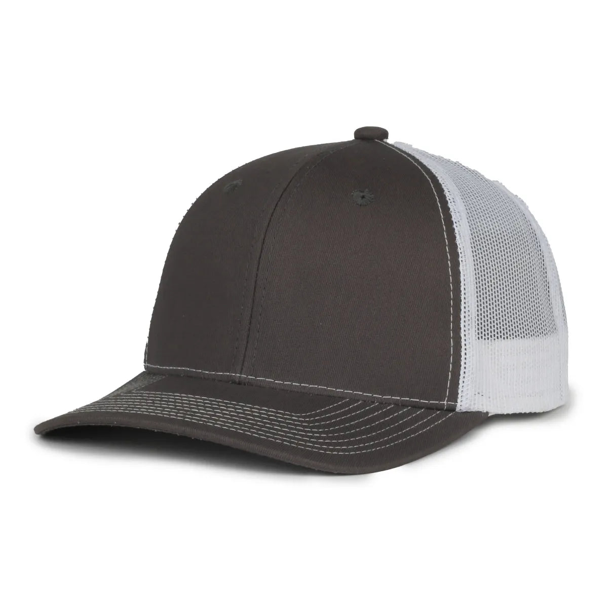 Outdoor Cap MB2020 Contrast Construction Stitch Structured Trucker Hat Unisex Accessories Hats & Caps