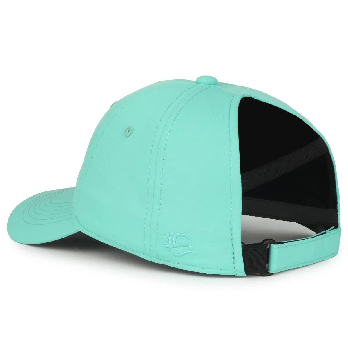 Outdoor Cap PNY-900U Ponytail Opening Unstructured Solid Panel Hat Unisex Accessories Hats & Caps