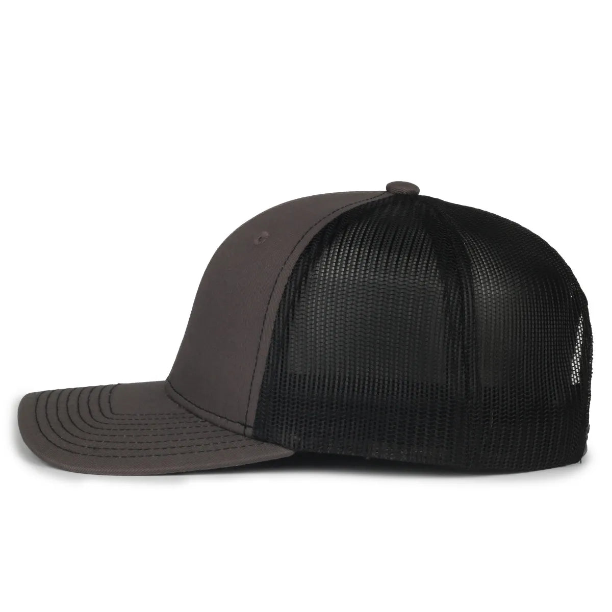 Outdoor Cap MB2020 Contrast Construction Stitch Structured Trucker Hat Unisex Accessories Hats & Caps