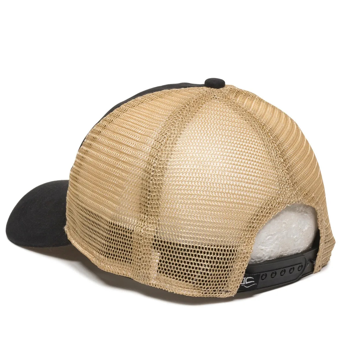 Outdoor Cap PWT-200M Tea-Stained Unstructured Trucker Hat Unisex Accessories Hats & Caps