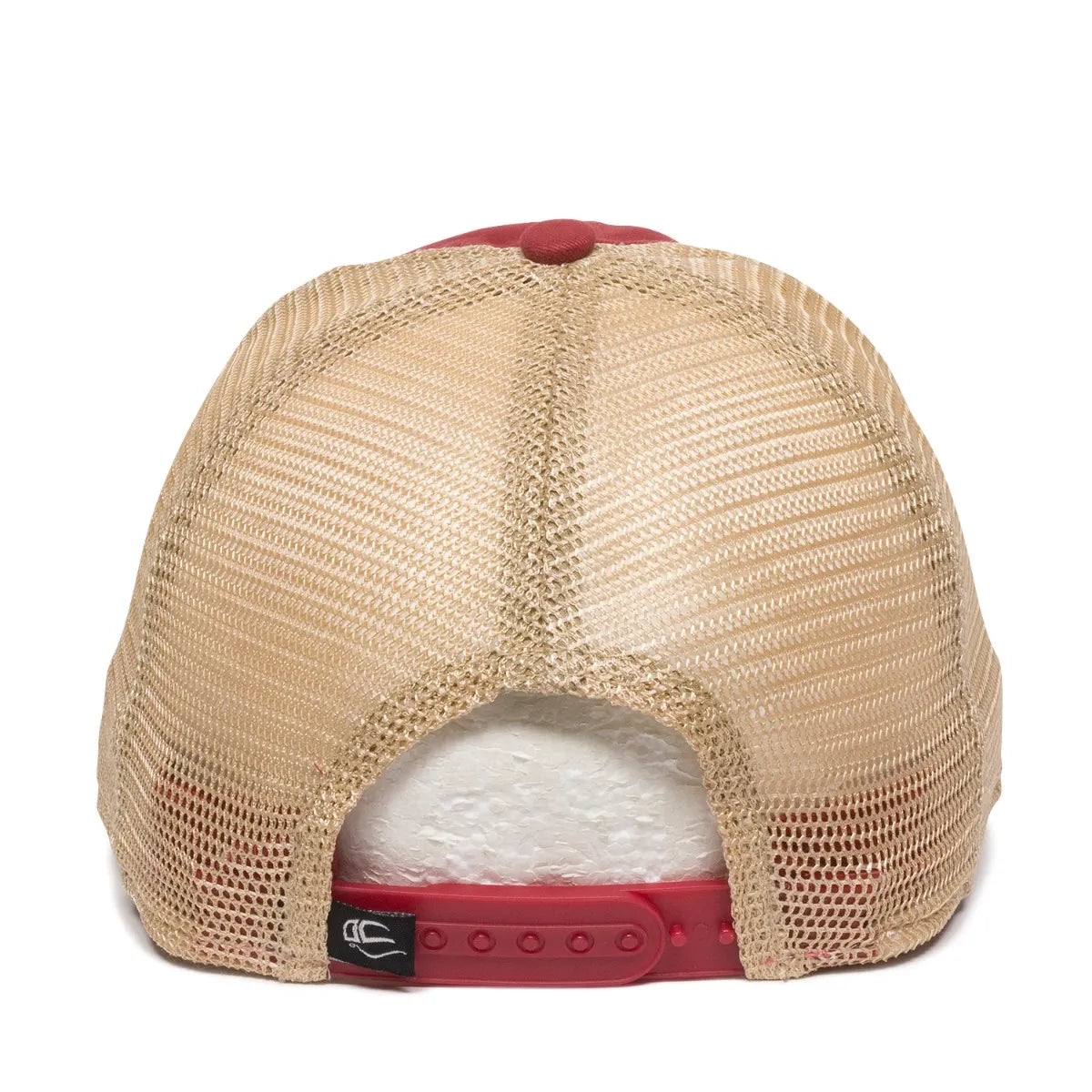 Outdoor Cap PWT-200M Tea-Stained Unstructured Trucker Hat Unisex Accessories Hats & Caps