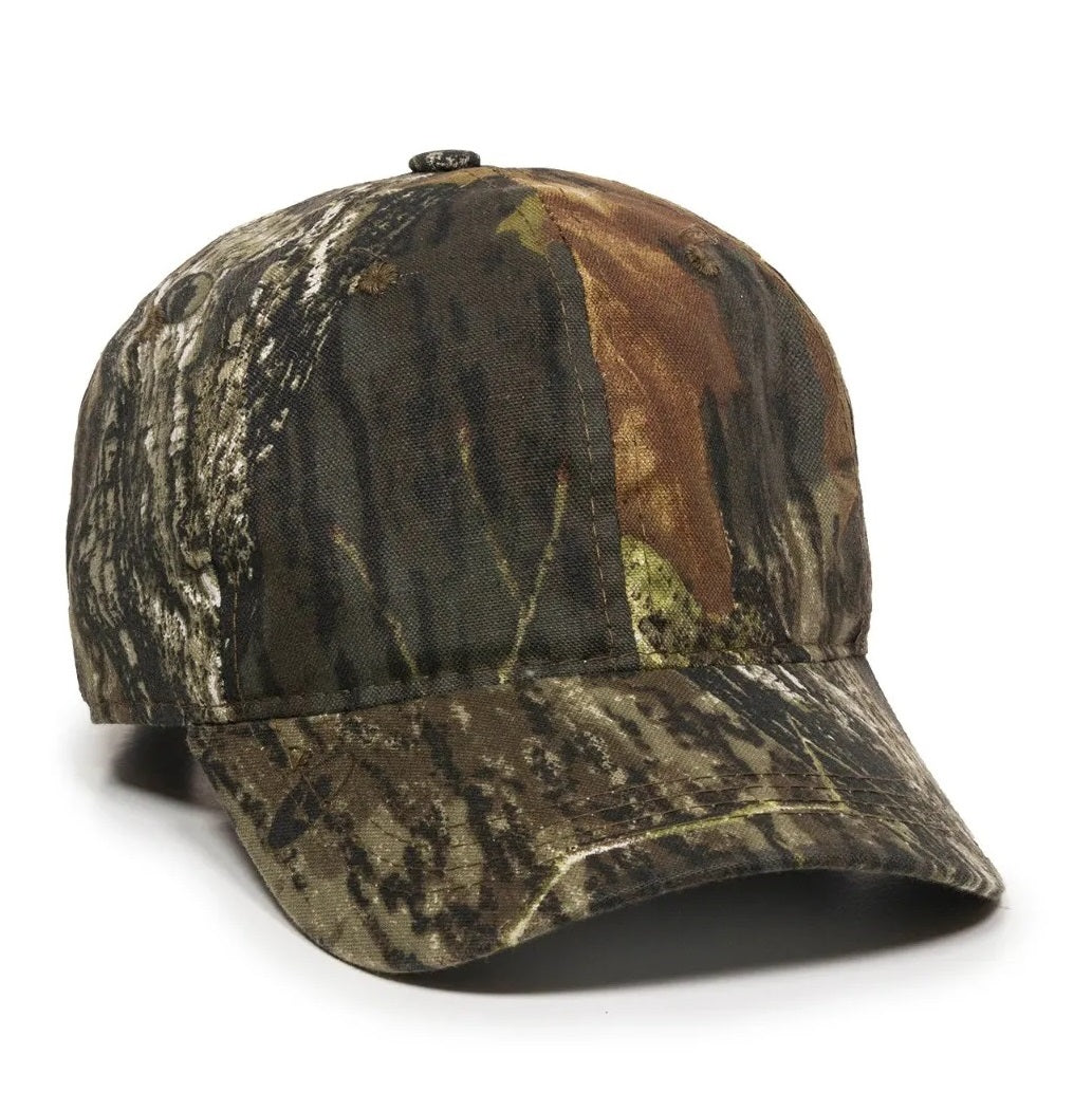 Outdoor Cap CGW-115-00 Unstructured Solid Back Hat-1