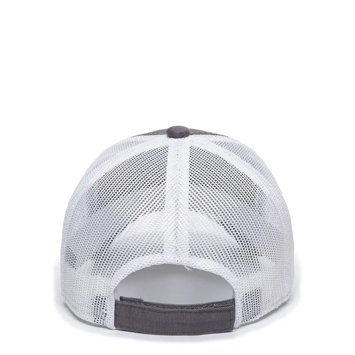 Outdoor Cap FWT-130L Garment Washed Cotton Twill Unstructured Trucker Hat Unisex Accessories Hats & Caps