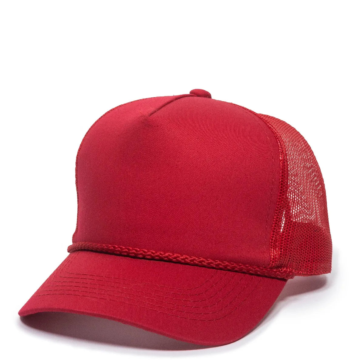 Outdoor Cap GL-155 Visor with Cord Structured Trucker Hat Unisex Accessories Hats & Caps