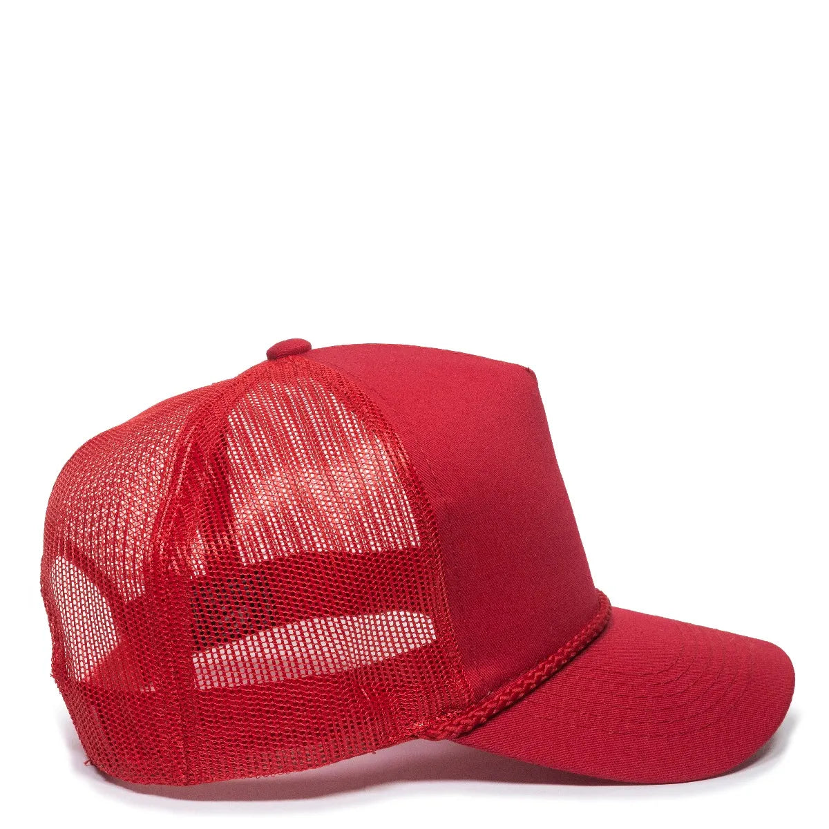 Outdoor Cap GL-155 Visor with Cord Structured Trucker Hat Unisex Accessories Hats & Caps