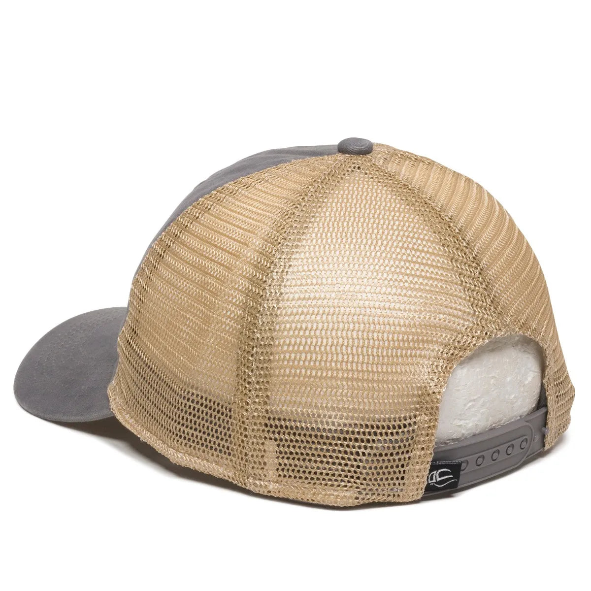 Outdoor Cap PWT-200M Tea-Stained Unstructured Trucker Hat Unisex Accessories Hats & Caps