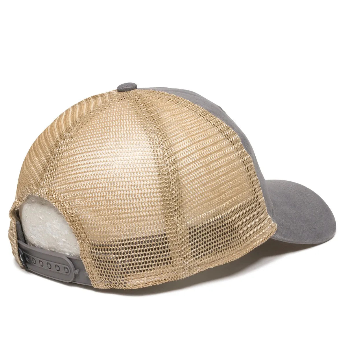 Outdoor Cap PWT-200M Tea-Stained Unstructured Trucker Hat Unisex Accessories Hats & Caps