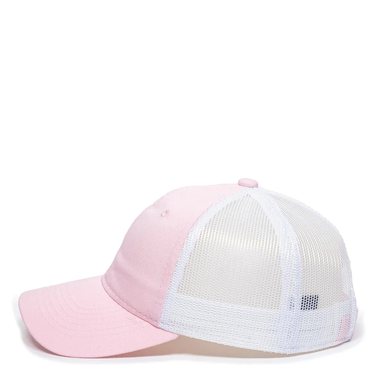 Outdoor Cap FWT-130L Garment Washed Cotton Twill Unstructured Trucker Hat Unisex Accessories Hats & Caps