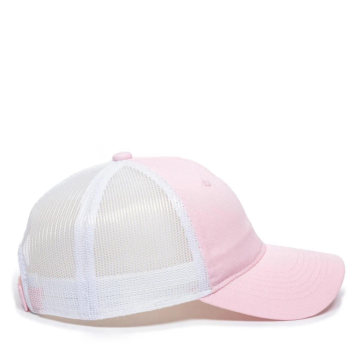 Outdoor Cap FWT-130L Garment Washed Cotton Twill Unstructured Trucker Hat Unisex Accessories Hats & Caps