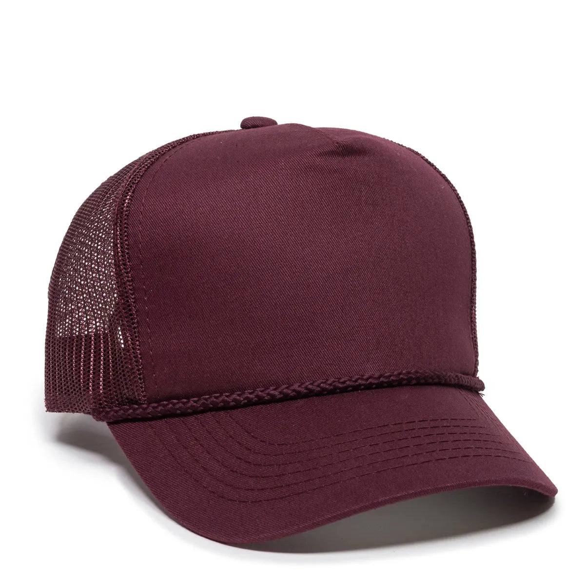 Outdoor Cap GL-155 Visor with Cord Structured Trucker Hat Unisex Accessories Hats & Caps