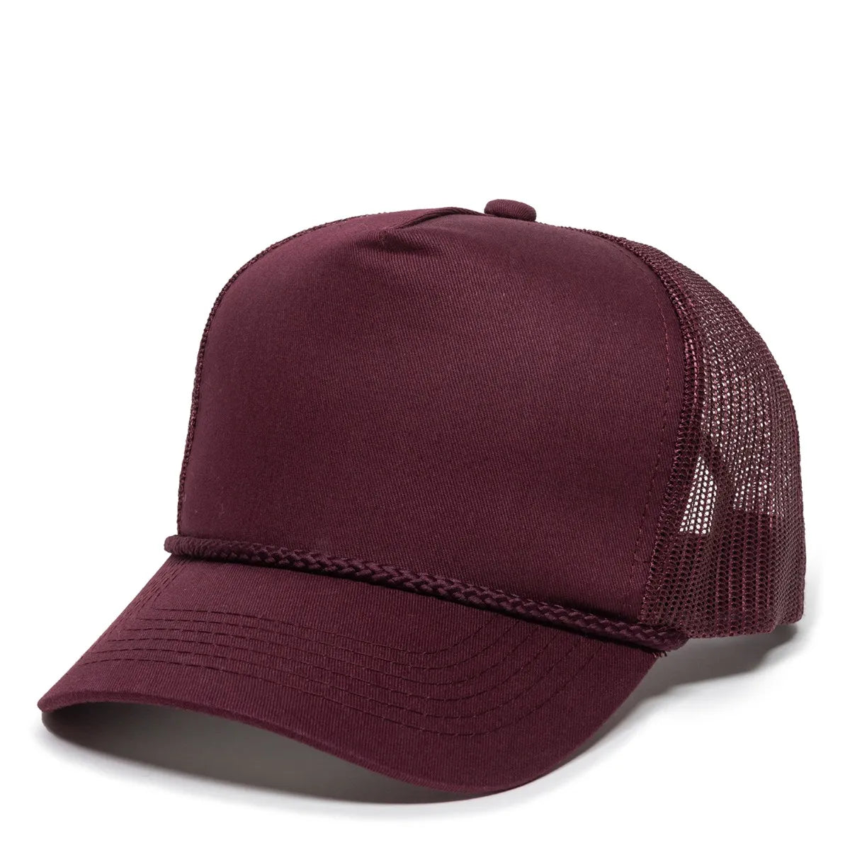 Outdoor Cap GL-155 Visor with Cord Structured Trucker Hat Unisex Accessories Hats & Caps