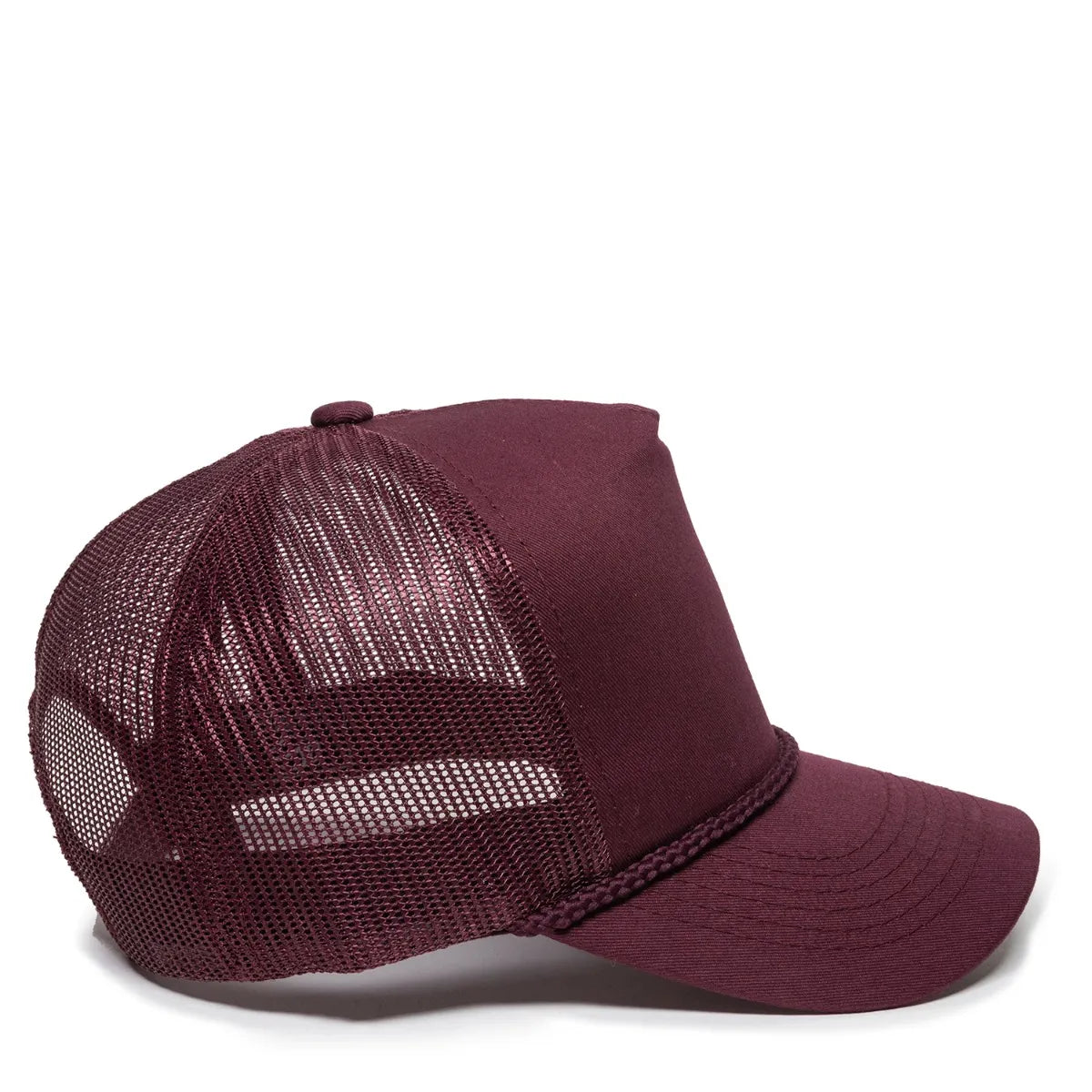 Outdoor Cap GL-155 Visor with Cord Structured Trucker Hat Unisex Accessories Hats & Caps