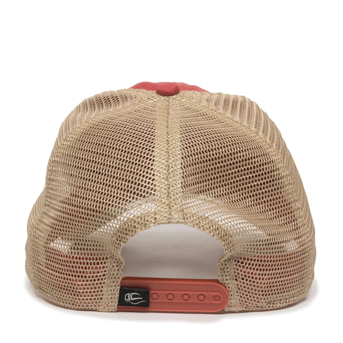 Outdoor Cap PWT-200M Tea-Stained Unstructured Trucker Hat Unisex Accessories Hats & Caps