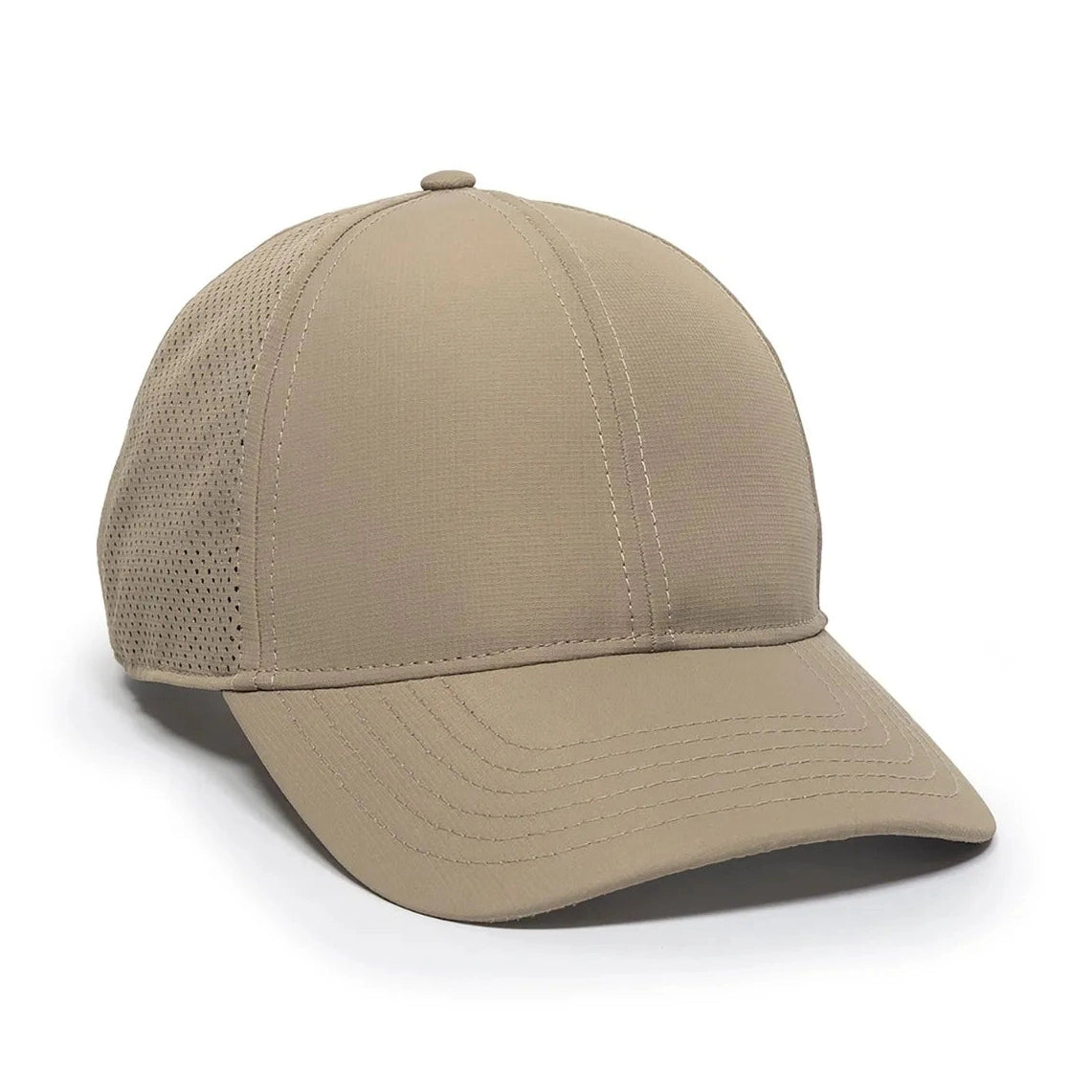 Outdoor Cap OC803 Perforated Structured Solid Back Hat-1