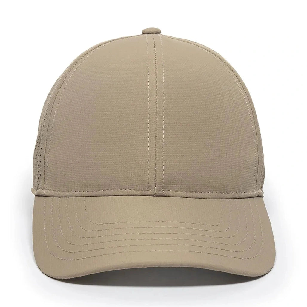 Outdoor Cap OC803 Perforated Structured Solid Back Hat-3