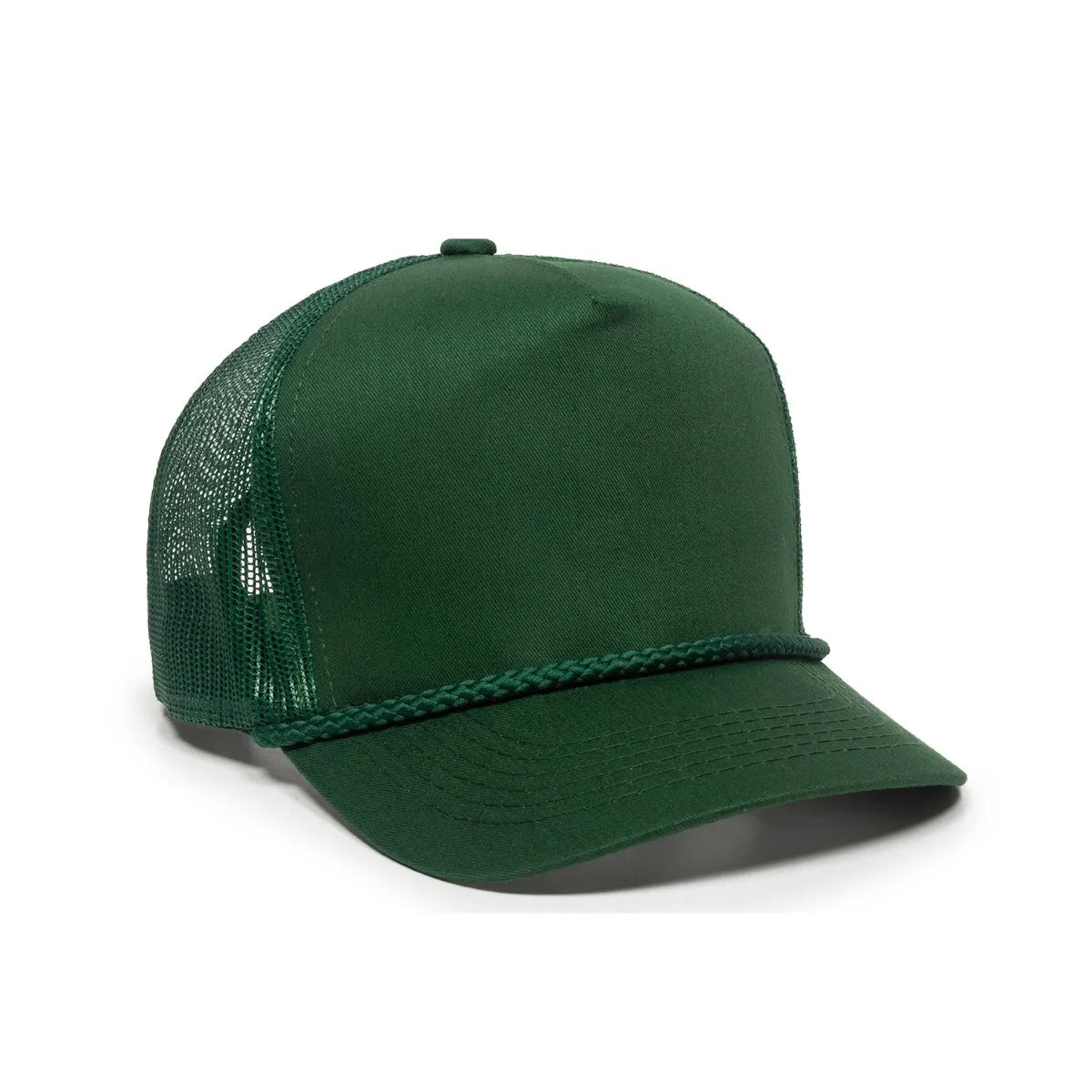 Outdoor Cap GL-155 Visor with Cord Structured Trucker Hat Unisex Accessories Hats & Caps