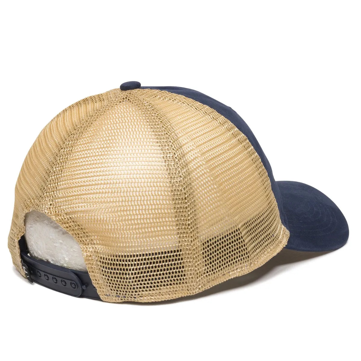 Outdoor Cap PWT-200M Tea-Stained Unstructured Trucker Hat Unisex Accessories Hats & Caps