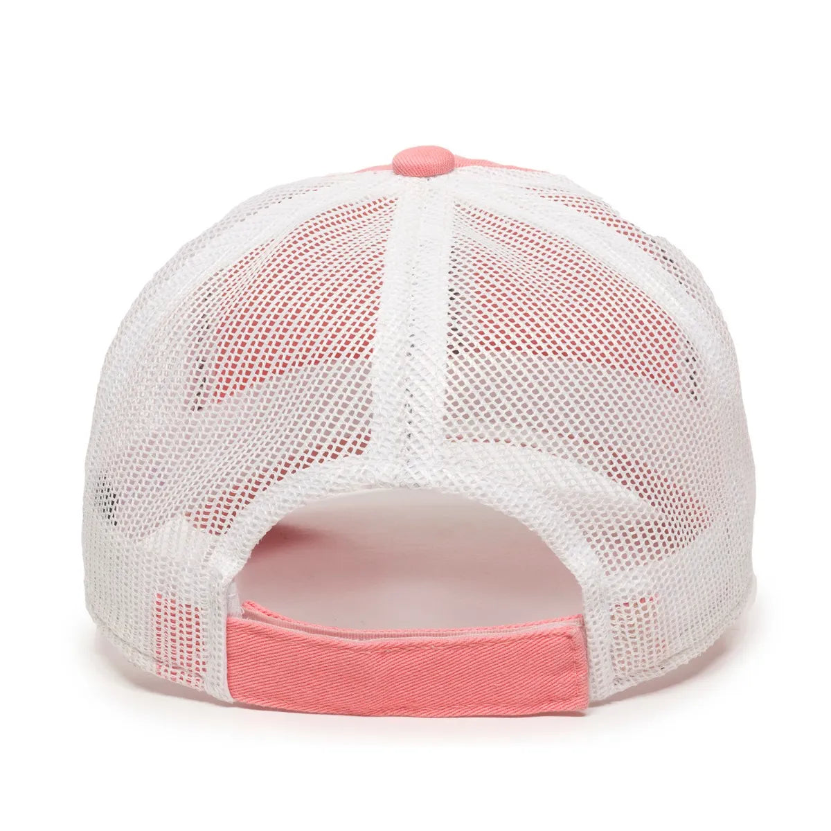 Outdoor Cap FWT-130L Garment Washed Cotton Twill Unstructured Trucker Hat Unisex Accessories Hats & Caps