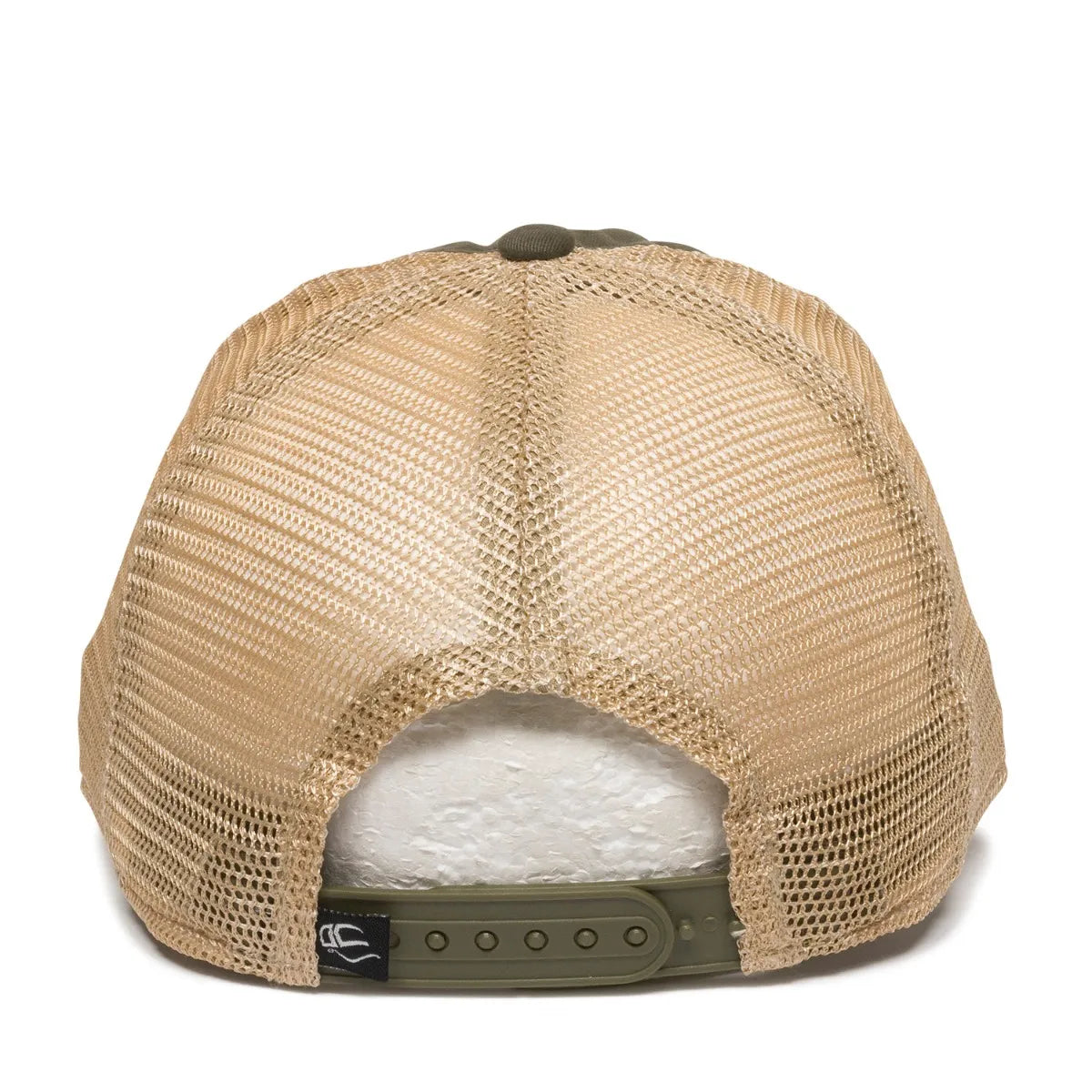 Outdoor Cap PWT-200M Tea-Stained Unstructured Trucker Hat Unisex Accessories Hats & Caps