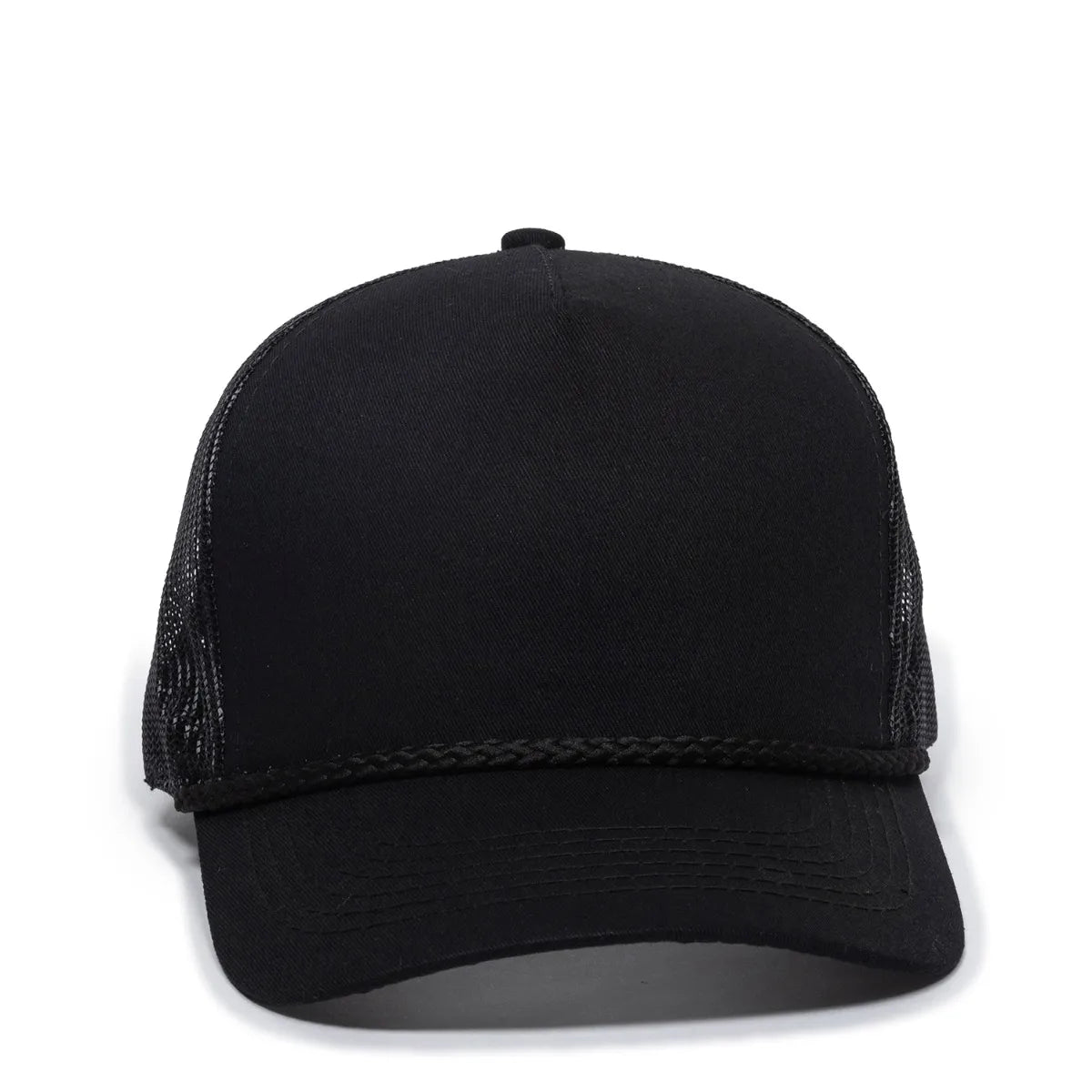 Outdoor Cap GL-155 Visor with Cord Structured Trucker Hat-3