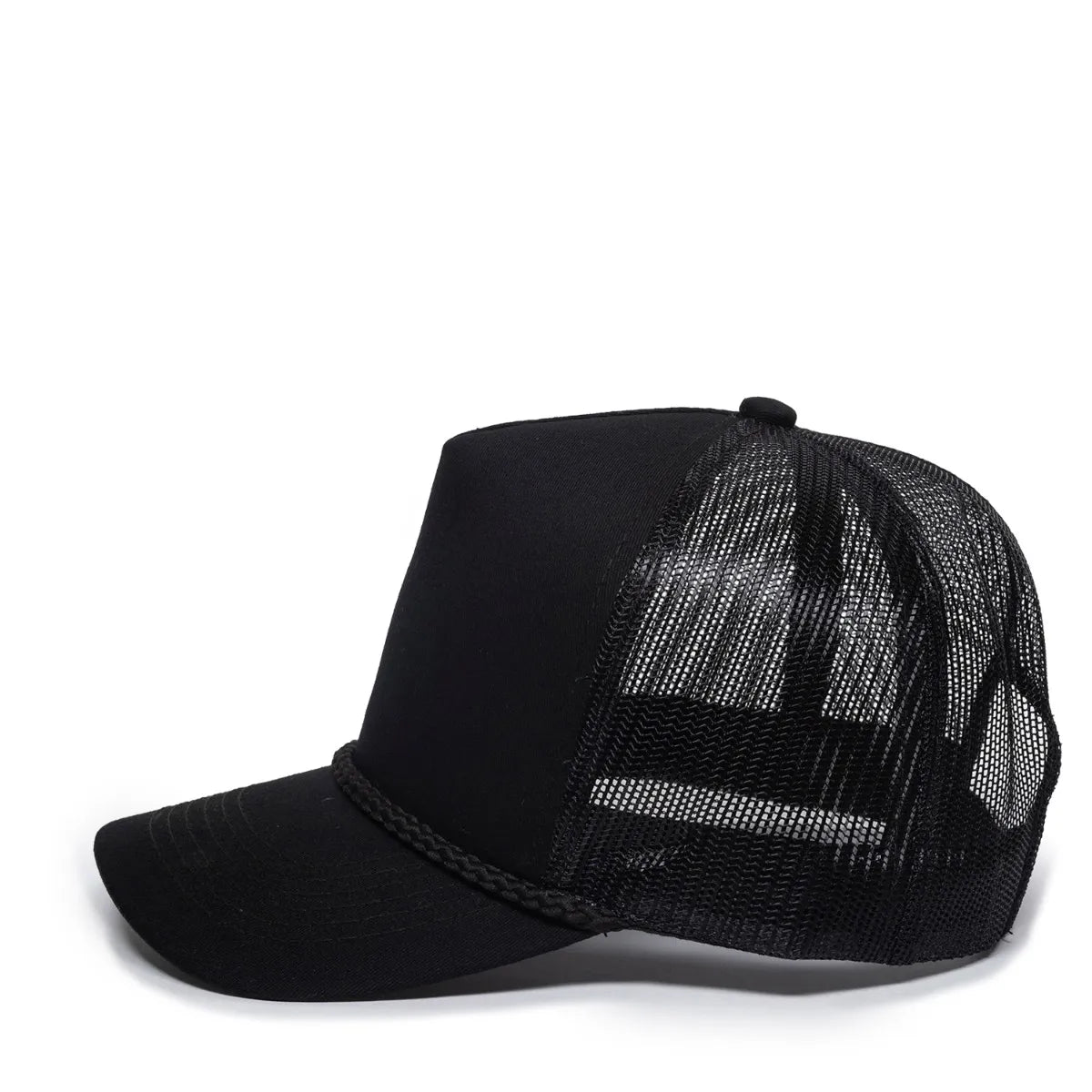 Outdoor Cap GL-155 Visor with Cord Structured Trucker Hat Unisex Accessories Hats & Caps