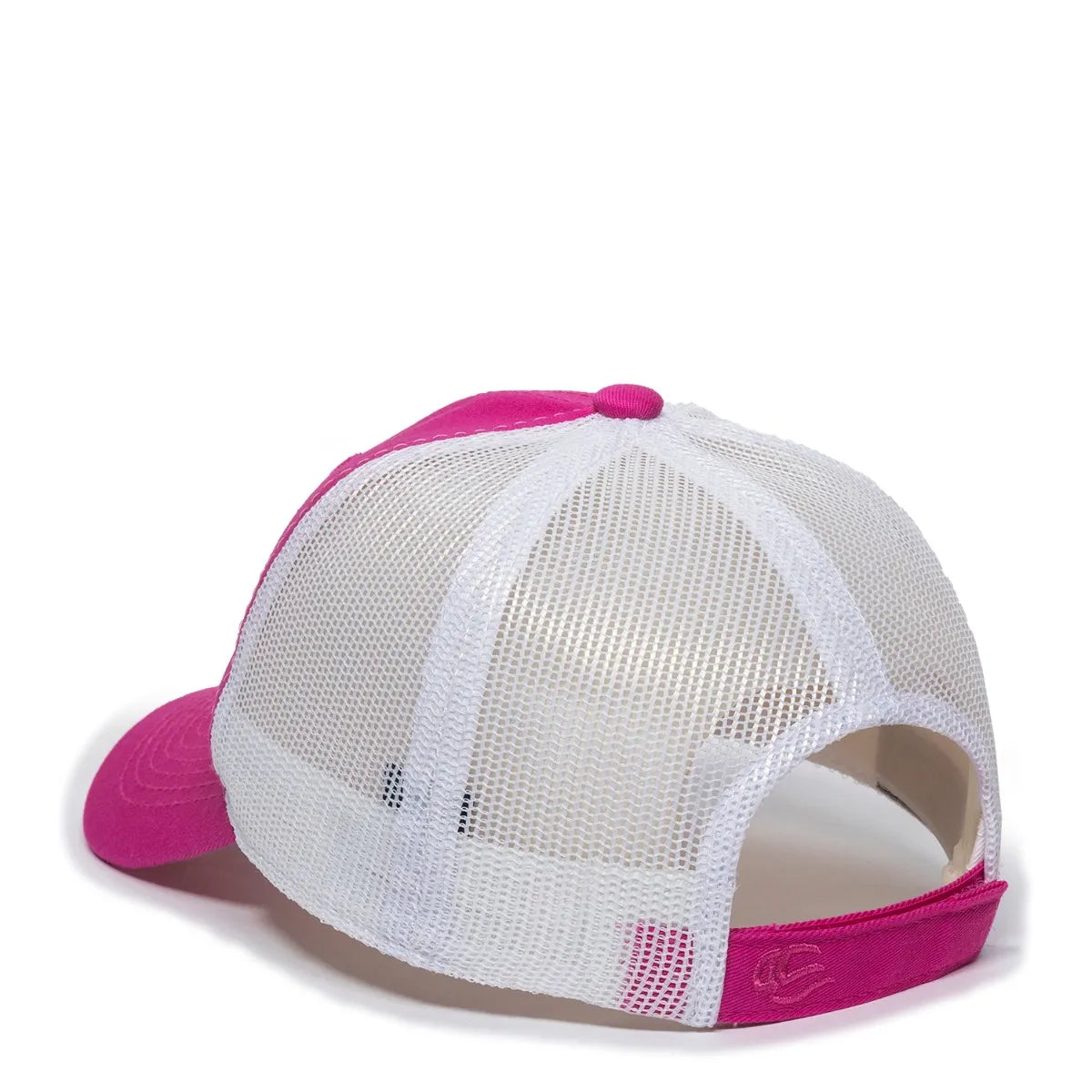 Outdoor Cap FWT-130L Garment Washed Cotton Twill Unstructured Trucker Hat Unisex Accessories Hats & Caps